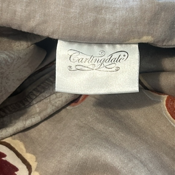 Carlingdale 100% Cotton King Size Duvet Cover, Shams, and Pillow Cases - Picture 7 of 10